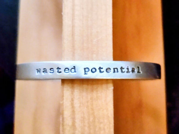 Wasted Potential Cuff Bracelet
