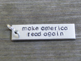 Make America Read Again Keychain