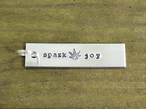 Spark Joy Keychain
