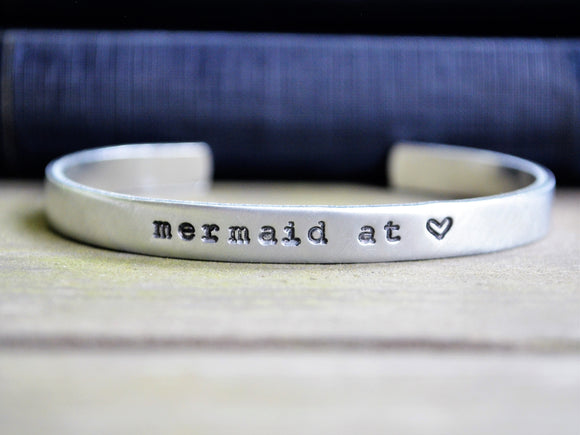 Mermaid at Heart Cuff Bracelet